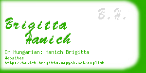 brigitta hanich business card